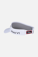 Titleist Tour Performance Visor, stilvolle Sonnenschutzkappe mit gebogenem Schirm, atmungsaktiv und bequem für Golf und Outdoor-Aktivitäten