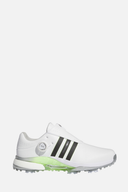 Adidas Tour360 24 BOA Boost Golfschuhe mit schwarzem Obermaterial und stabiler Sohle, perfekt für das Golfspiel