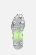 Adidas Tour360 24 BOA Boost Golfschuhe mit schwarzem Obermaterial und stabiler Sohle, ideal für Golfspieler.