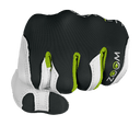 Golfhandschuhe von Zoom mit Fäustling-Print, hochwertiges Material für besseren Griff beim Golfspielen.