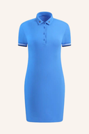 Chervo Viviana Kleid aus leichtem Stoff mit floralem Muster und V-Ausschnitt, perfekt für sommerliche Anlässe.
