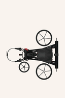 Elektrotrolley von Big Max, e-TI, Blick von oben auf das elegante Design und die Steuerung des elektrischen Trolleys.
