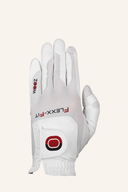 Weiße Zoom Weather-Handschuhe aus wetterfestem Material, bequem und ideal für kaltes Wetter, isolierende und stilvolle Handschuhe