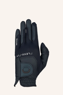 Navyfarbene Wetter-Handschuhe von Zoom, isolierende und winddichte Handschuhe für kaltes Wetter, aus wetterfestem Material.