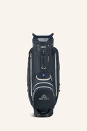Großer schwarzer Big Max Aqua Style 4 Cartbag mit mehreren Fächern und stabilen Griffen, ideal für Golftaschen auf dem Golfplatz.