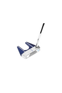 Odyssey Stroke Lab Seven Putter, Damenversion, schwarzes Putterkopf mit schwarzem Griff, für präzises Putten auf dem Golfplatz.