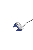 Odyssey Stroke Lab Seven Putter für Damen, schwarzes Design, flache Sohle, hochwertiger Putter für präzises Putten.